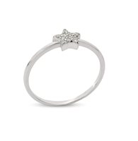 Ring Buonocore Woman in White Gold Diamante 0.07 Ct 126A01DW - 126A01DW